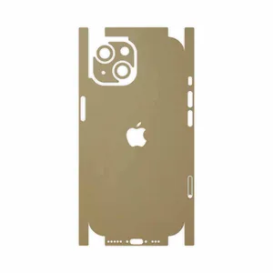 MAHOOT Matte-Gold-FullSkin Cover Sticker for Apple iPhone 15