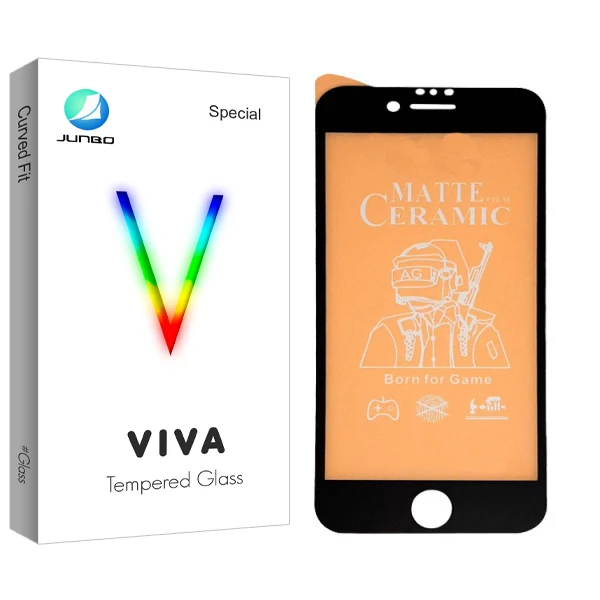 محافظ صفحه نمایش مات جانبو مدل Viva Glass مناسب برای گوشی موبایل اپل Iphone 6/ 7/ 8