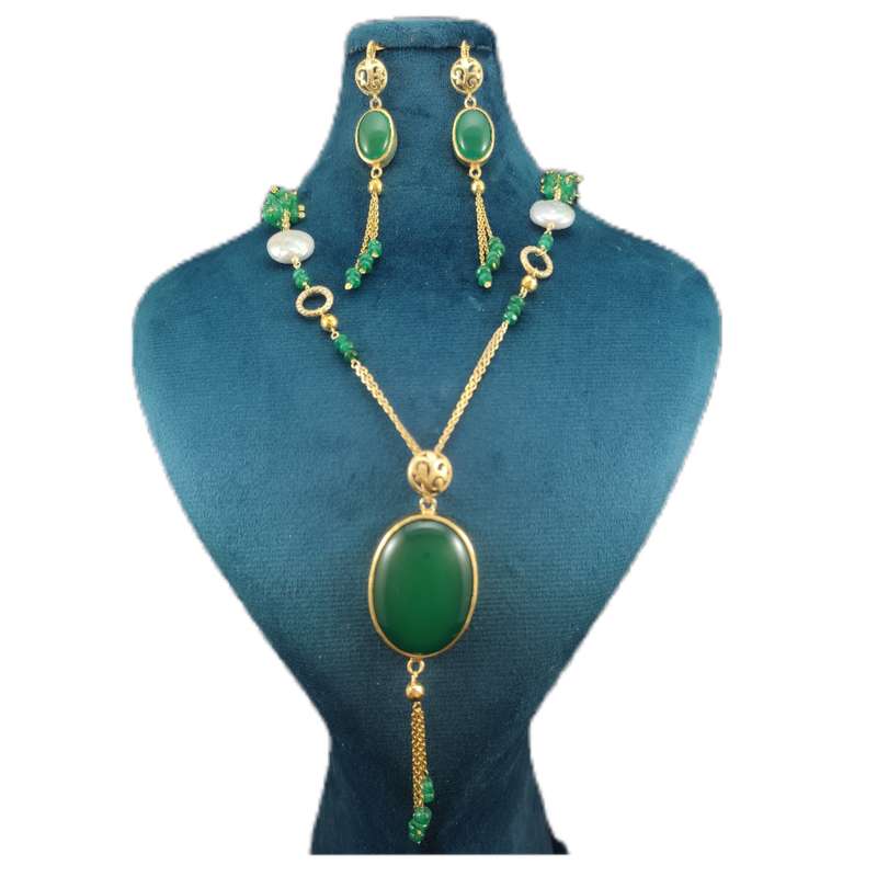 نیم ست نقره زنانه مدل آوا 123 نیم ست نقره زنانه مدل آوا 123