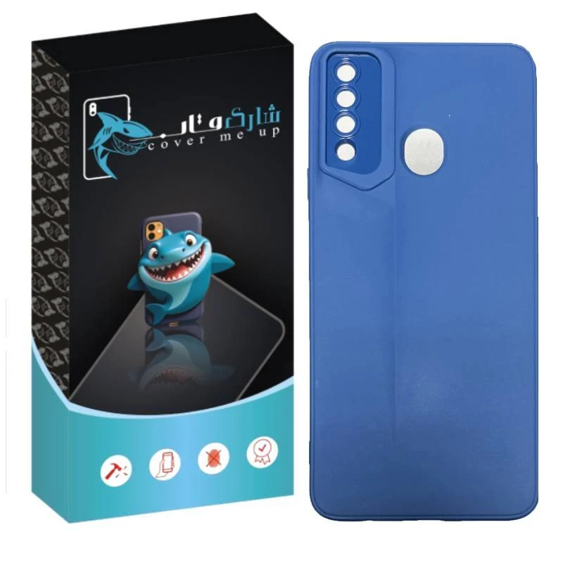 کاور شارک قاب مدل ارگونومی مناسب برای گوشی موبایل سامسونگ Galaxy A20S