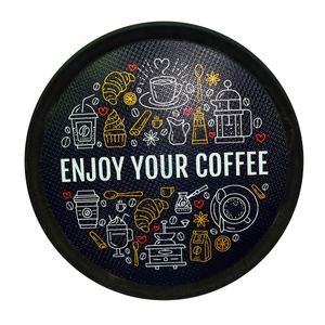 نقد و بررسی سینی طرح ENJOY YOUR COFFEE توسط خریداران