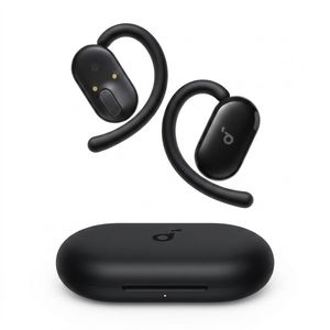 هدفون بلوتوثی انکر مدل V20i بدون قابلیت نویز کنسلینگ، درگاه شارژ USB Type-C، دارای 4 میکروفون برای مکالمه شفاف، مقاوم در برابر آب و گرد و غبار استاندارد مقاومتی IP55