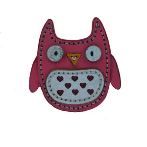 مگنت مدل چرم طبیعی طرح جغد