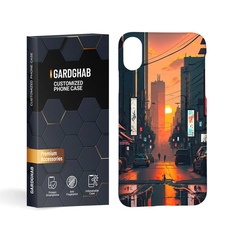   کاور گارد قاب مدل پسرانه مناسب برای گوشی موبایل اپل iphone x / xs