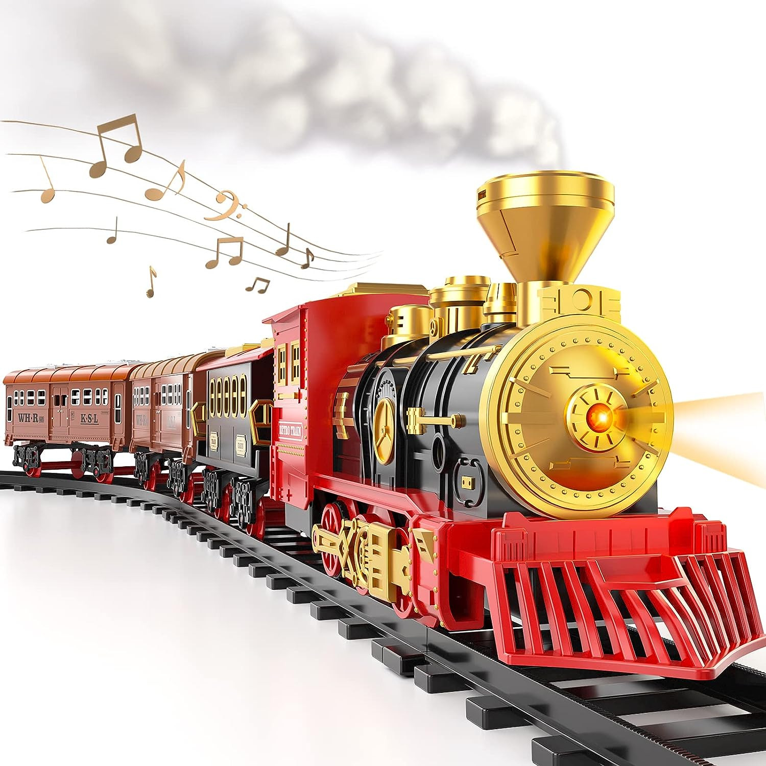 قطار بازی کنترلی مدل Electric steam Train کد 699