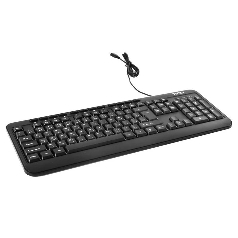 عکس شماره 6 : کیبورد تسکو مدل tkm 8011، سوئیچ ممبران، full size