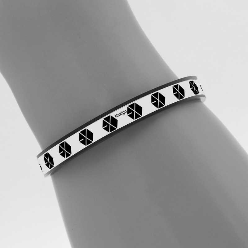 دستبند ناکسیگو طرح EXO مدل BR5539