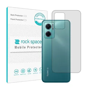 Transparent Rockspace HyGEL model back protector suitable for Xiaomi Redmi Note 11E mobile phone
