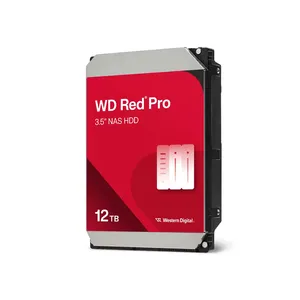 هارد دیسک اینترنال وسترن دیجیتال با رابط SATA 3.0 مدل RED PRO WD122KFBX ظرفیت 12 ترابایت