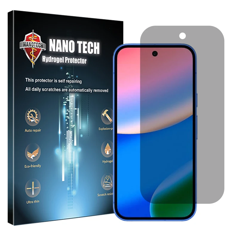 محافظ صفحه نمایش حریم شخصی نانو تک مدل Tough مناسب برای گوشی موبایل گوگل Pixel 10