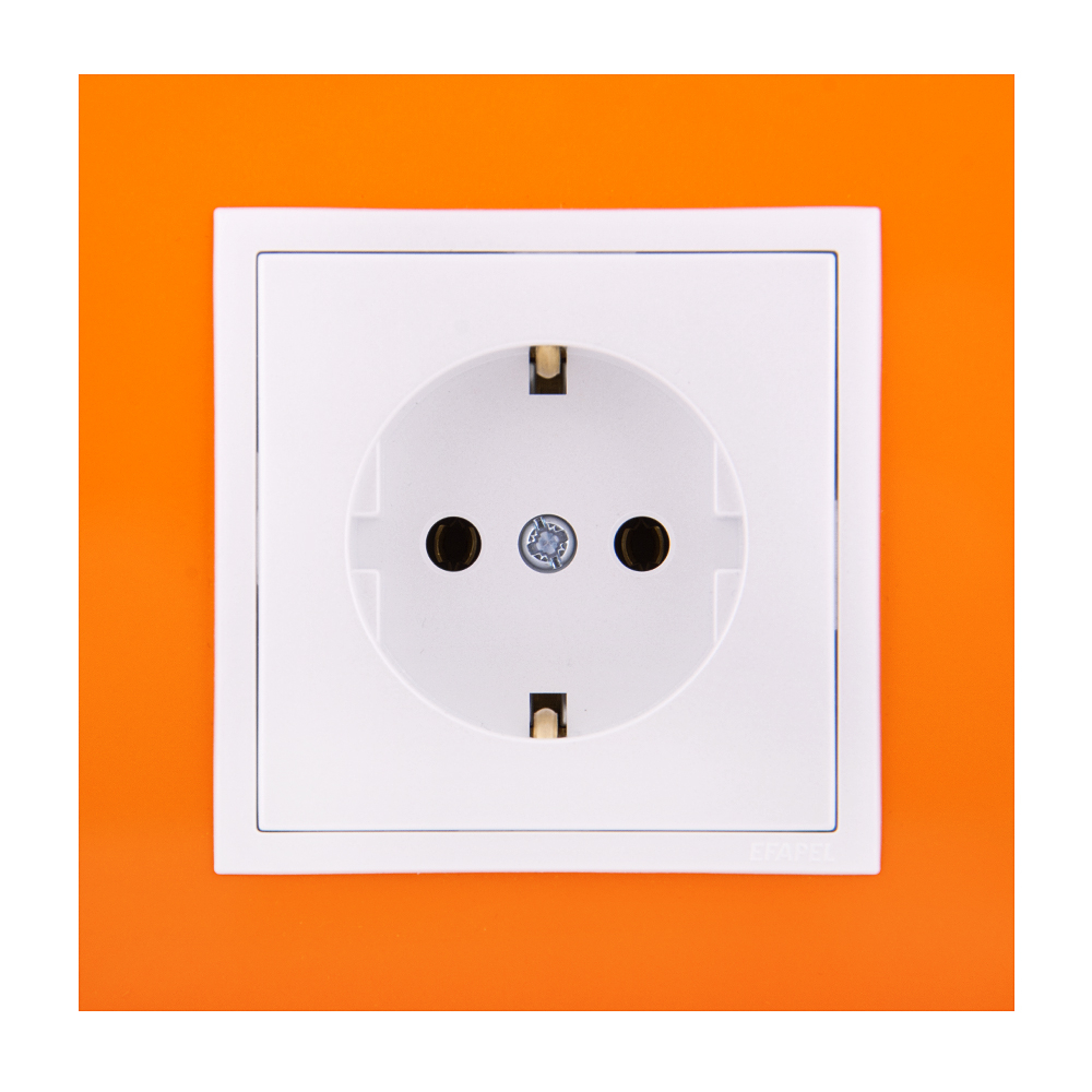 پریز برق ارت دار ایفاپل مدل LOGUS90 ANIMATO کد 90910TJG/21130/90631