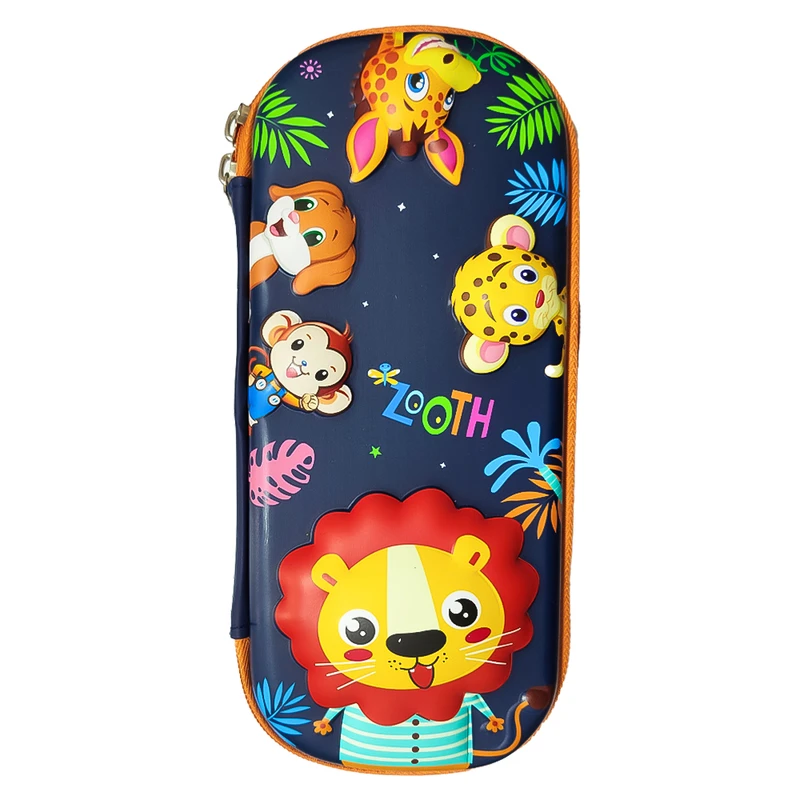 جامدادی مدل تبلتی طرح برجسته باغ وحش کد 18