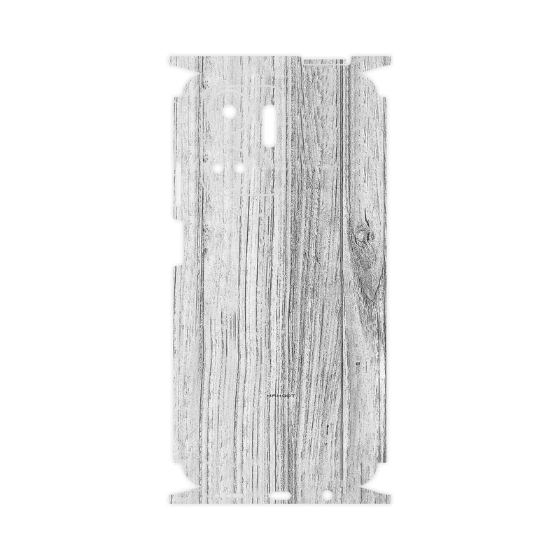 برچسب پوششی ماهوت مدل White_Wood-FullSkin مناسب برای گوشی موبایل آنر X7a