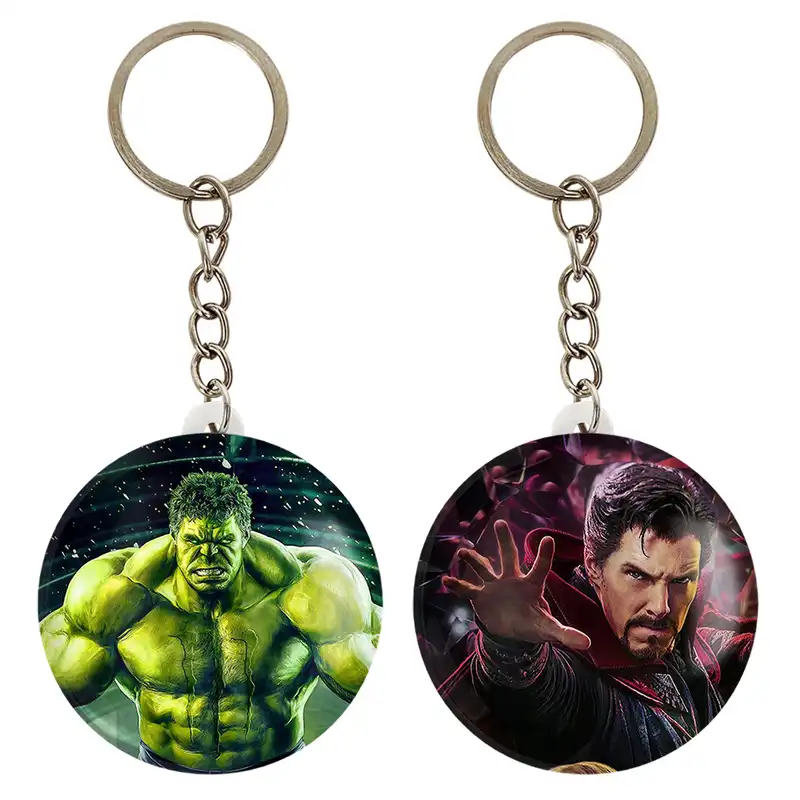 جاکلیدی خندالو مدل دکتر استرنج و هالک مارول Marvel کد 1938119374 مجموعه 2 عددی