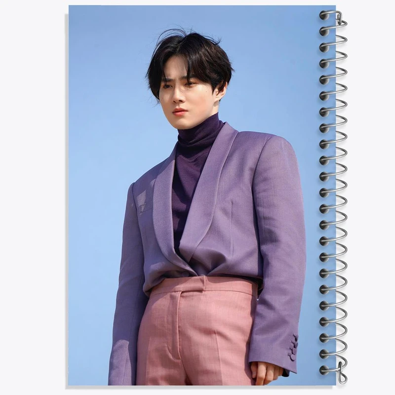 دفتر مشق 50 برگ خندالو مدل سوهو گروه اکسو EXO کد 13484