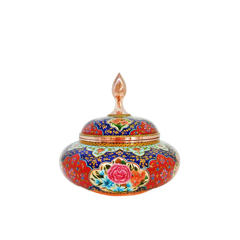 شکلات خوری مسی آقاجانی مدل تشعیر کد PTV299