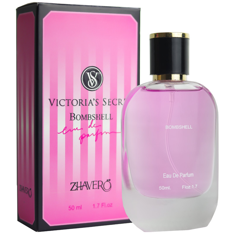 ادو پرفیوم زنانه ژاورو مدل ویکتوریا سکرت بامب شل با رایحه خنک حجم 50 میلی لیتر