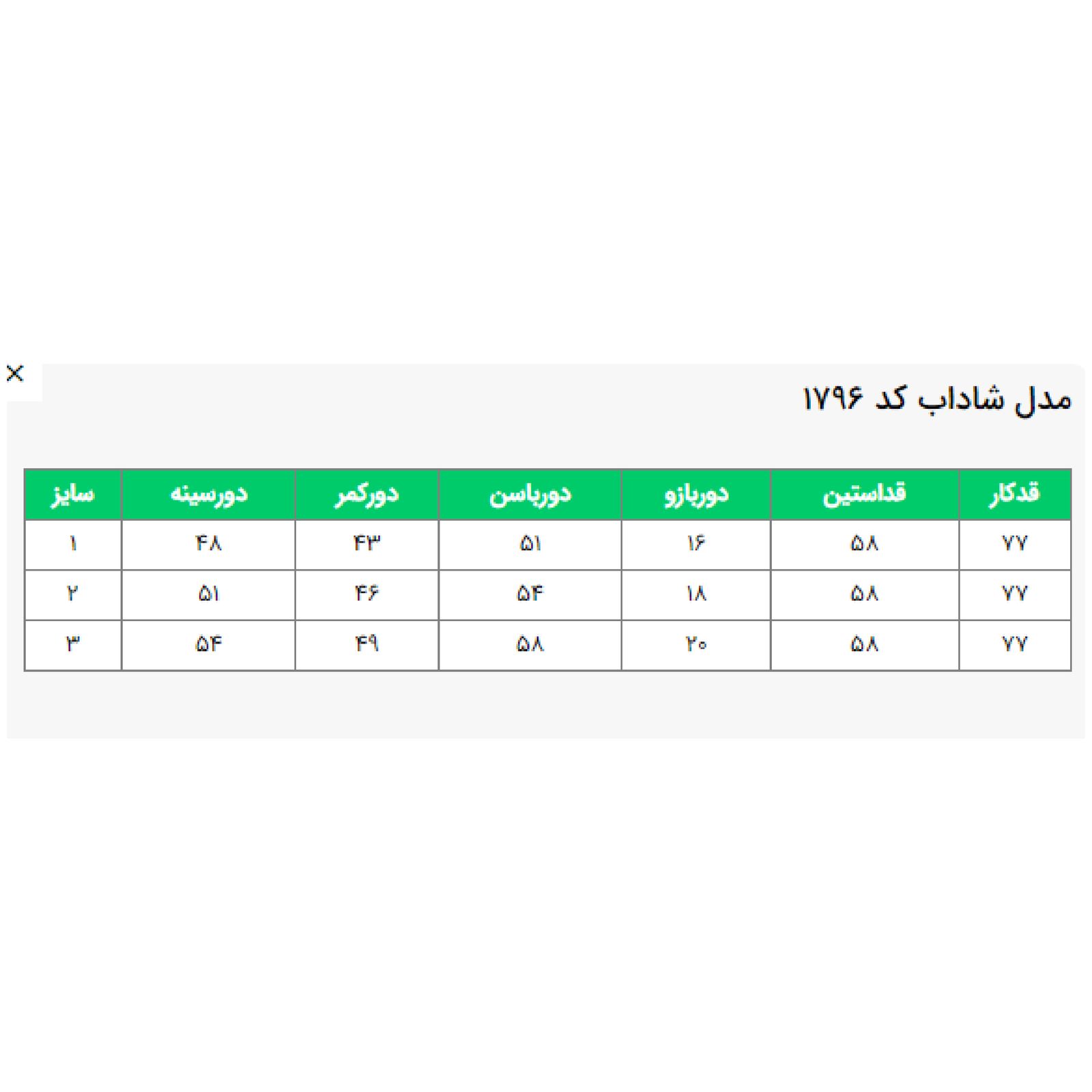 مانتو کتی زنانه السانا مدل شاداب کد 179623 -  - 4