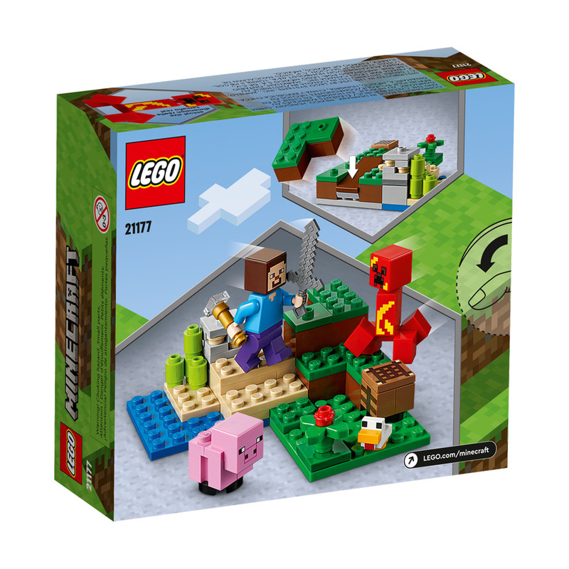 لگو سری Minecraft The Creeper Ambush کد 21177