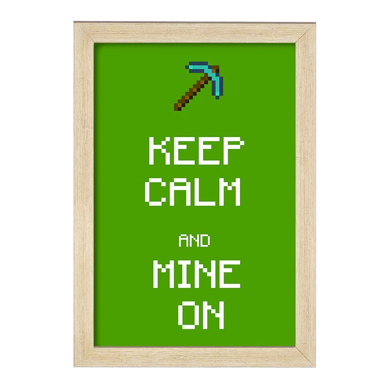 تابلو خندالو مدل بازی ماینکرافت (Minecraft) کد 37002