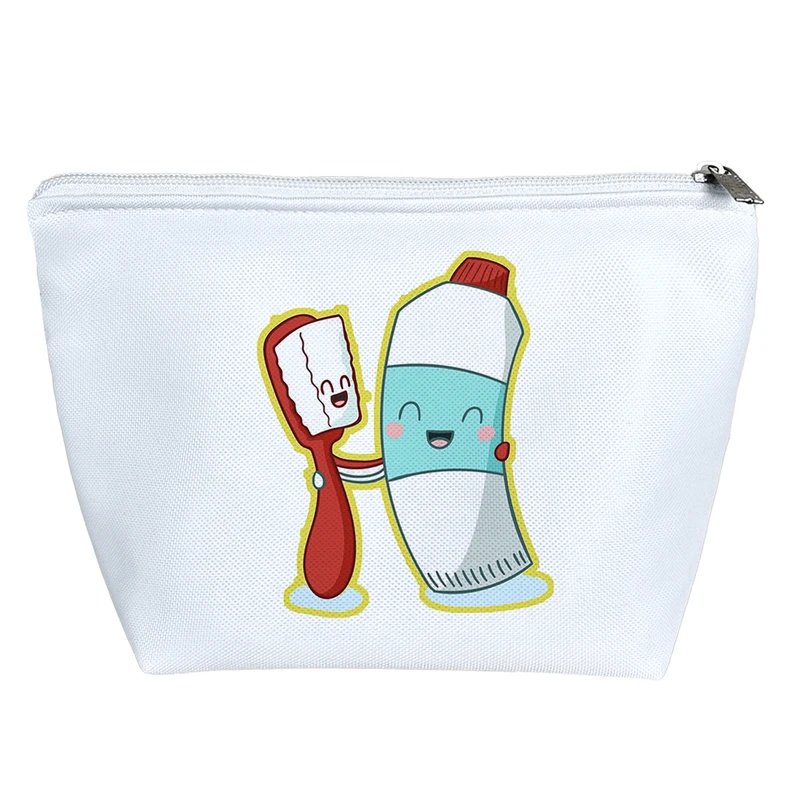 کیف لوازم آرایش دخترانه خندالو مدل مسواک ودندان کد 2702