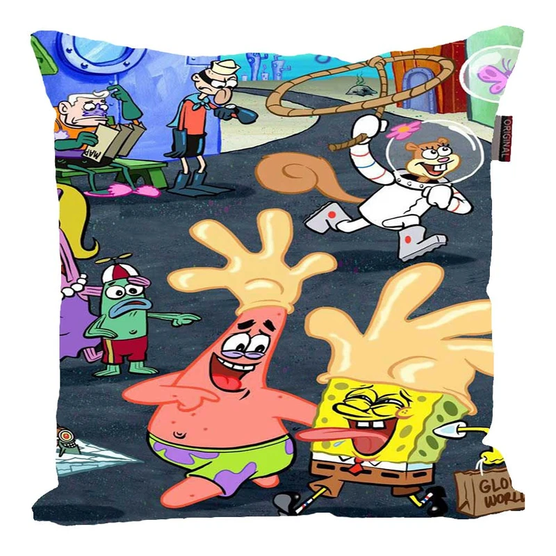 کوسن پاد آفرین مدل باب اسفنجی و پاتریک کد p212