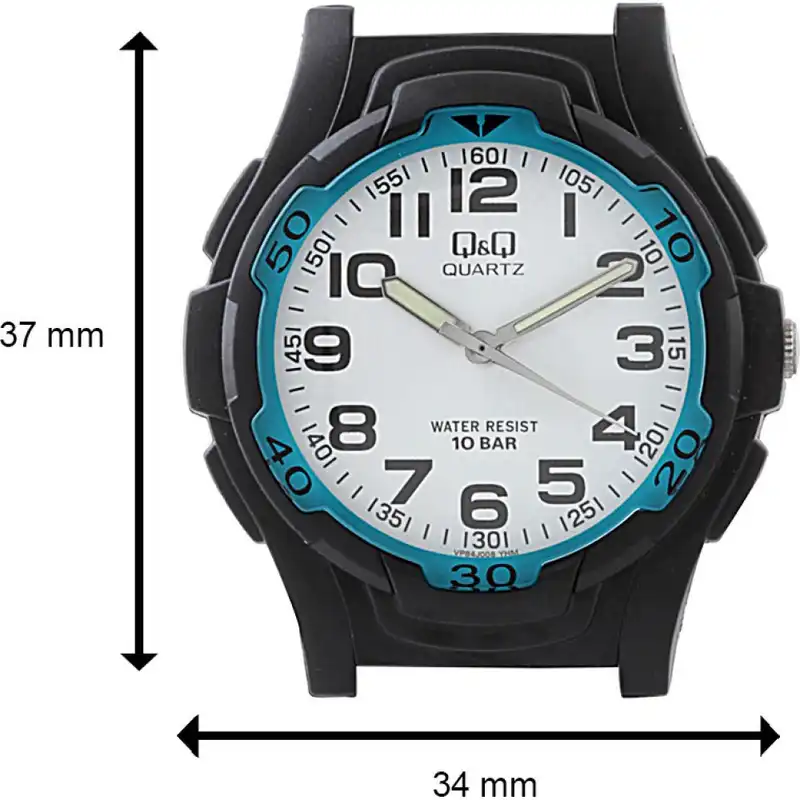 ساعت مچی عقربه ای کیو اند کیو مدل VP84J008Y