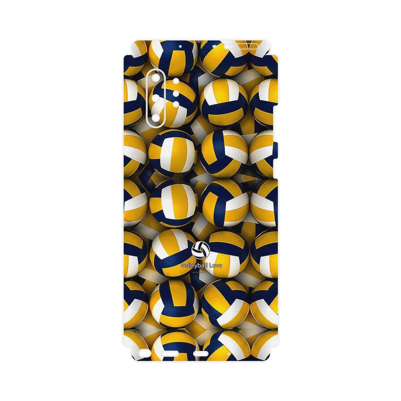 برچسب پوششی ماهوت مدل Volleyball-FullSkin مناسب برای گوشی موبایل سامسونگ Galaxy Note 10 Plus