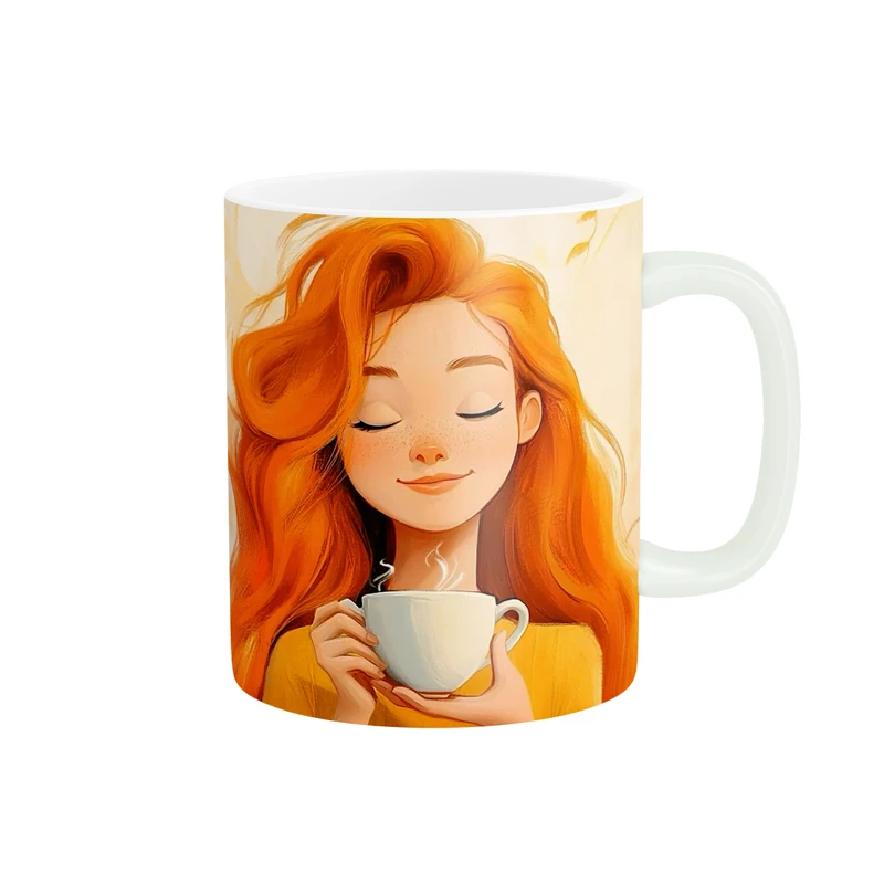 ماگ پاد آفرین مدل فانتزی دخترانه کد 7183