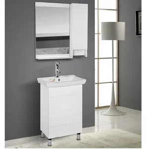 ست کابینت روشویی کاسپین مدل آسپین به همراه آینه و باکس