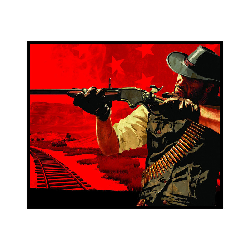 ماوس پد مخصوص بازی سابتک مدل red dead lll