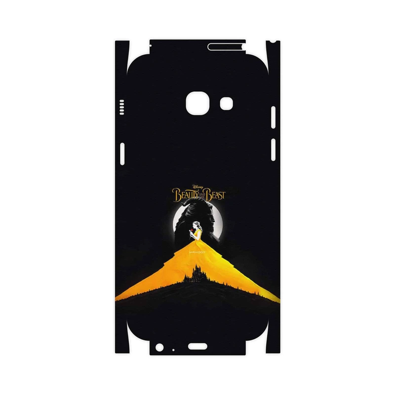 برچسب پوششی ماهوت مدل Beauty and the Beast-FullSkin مناسب برای گوشی موبایل سامسونگ Galaxy A3 2017