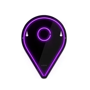 چراغ دیواری نئون دیزاین طرح Location-BL_PR