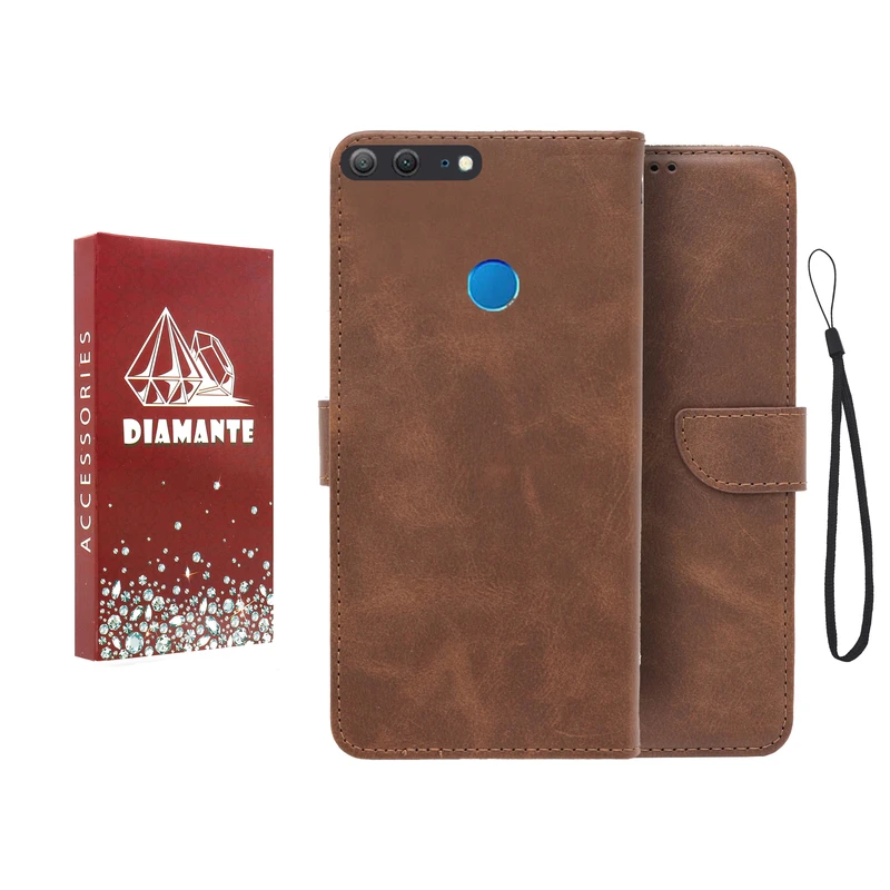 کیف کلاسوری دیامانته مدل جاکارتی مناسب برای گوشی موبایل آنر 9 lite به همراه بندآویز