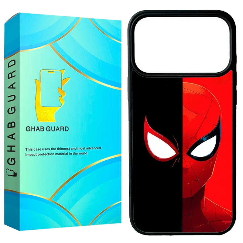 کاور قاب گارد طرح اسپایدر من مدل G17P مناسب برای گوشی موبایل اپل iPhone 17 Pro