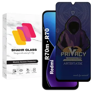 Shahr Glass PRMS Privacy Screen Protector For Xiaomi Redmi R70 / Redmi R70m