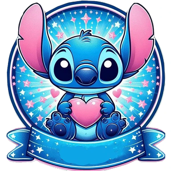 استیکر پارچه و لباس پاد آفرین طرح استیچ کد 2814