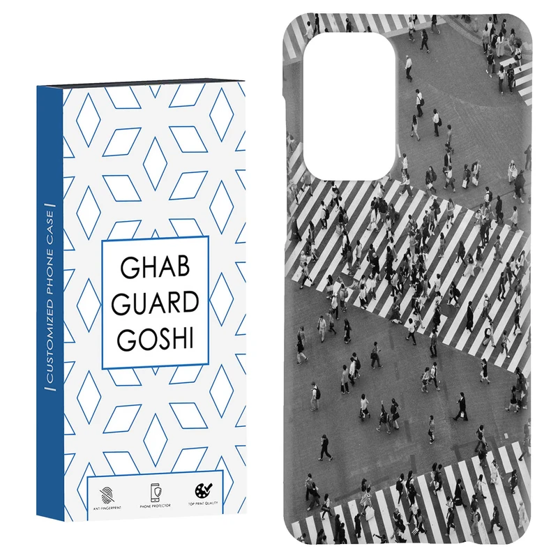 کاور قاب گارد گوشی طرح خیابون شلوغ کد Dimo-733 مناسب برای گوشی موبایل سامسونگ Galaxy A52 / a52s