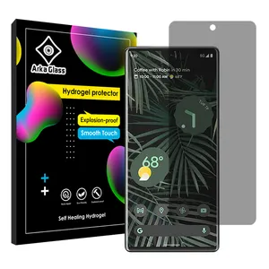 Arka Glass Tough model privacy screen protector suitable for Google Pixel 6 Pro mobile phone