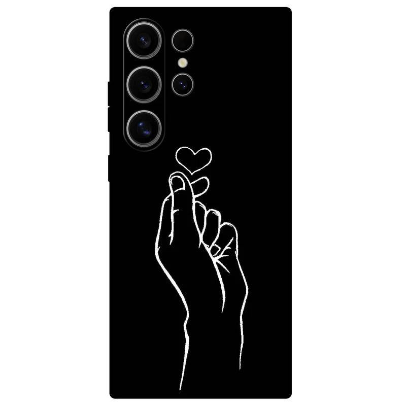 کاور مگافون طرح قلب مدل 7769 مناسب برای گوشی موبایل سامسونگ Galaxy S24 Ultra