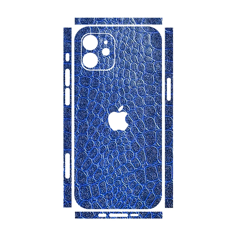 برچسب پوششی ریمکس مدل Leth طرح پوست ماری مناسب برای گوشی موبایل اپل iPhone 12