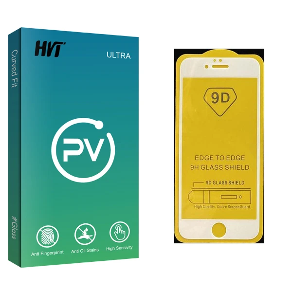 محافظ صفحه نمایش اچ وی تی مدل PV glass مناسب برای گوشی موبایل اپل IphoneSE2 / 8/ 7 / 6