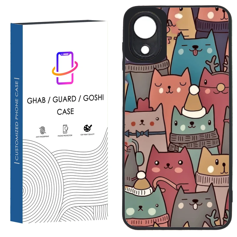 کاور قاب گارد گوشی طرح فانتزی کد 7 - tpu مناسب برای گوشی موبایل سامسونگ Galaxy A03 Core