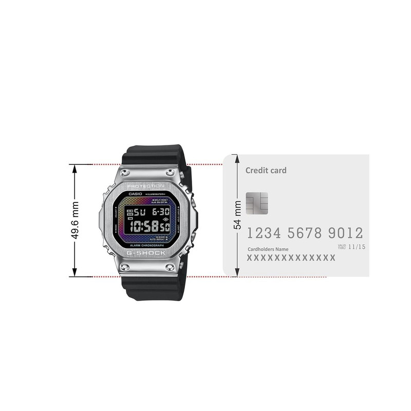 ساعت مچی دیجیتال کاسیو مدل GM-5600RW-1DR