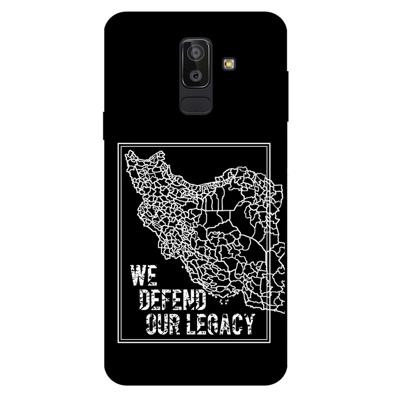 کاور مگافون طرح ایران مدل 1886 مناسب برای گوشی موبایل سامسونگ Galaxy J8 2018         