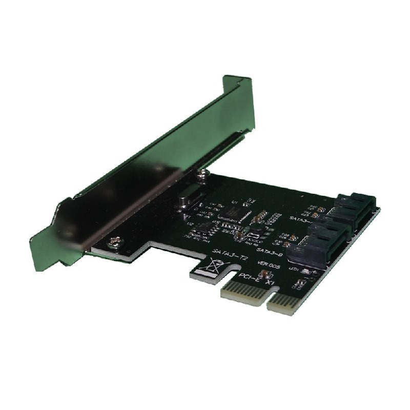 کارت تبدیل PCI-e 1x به دو پورت SATA مدل U-3211