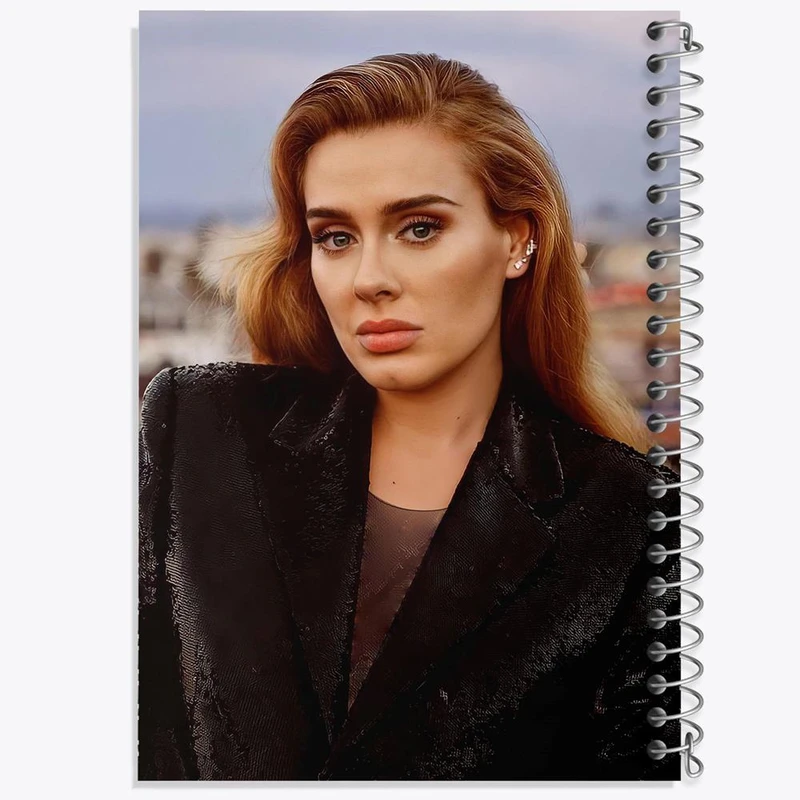 دفتر لیست خرید 50 برگ خندالو طرح ادل Adele کد 18996