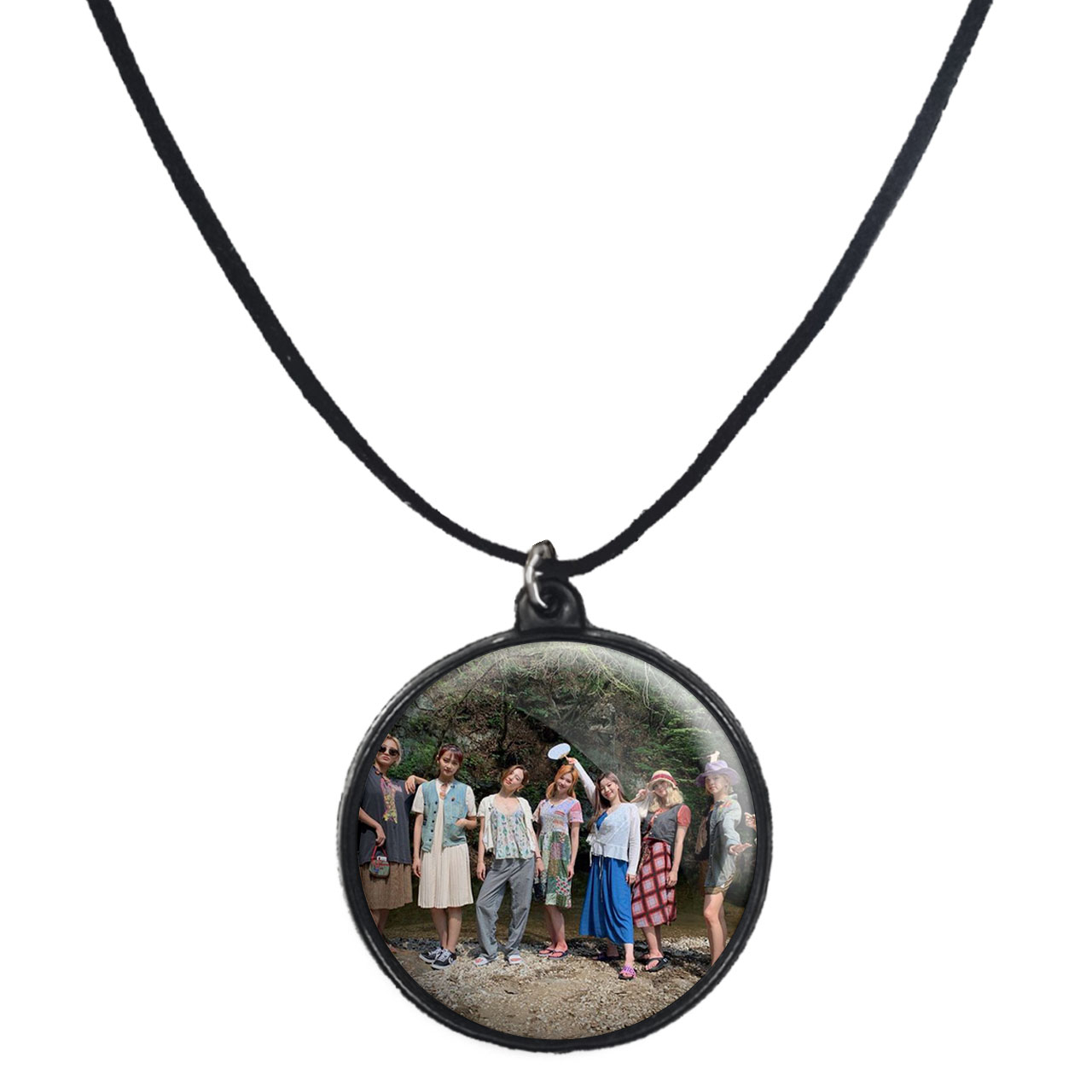 گردنبند پرمانه طرح تو ایس کد pmb.19652 مدل دو طرفه