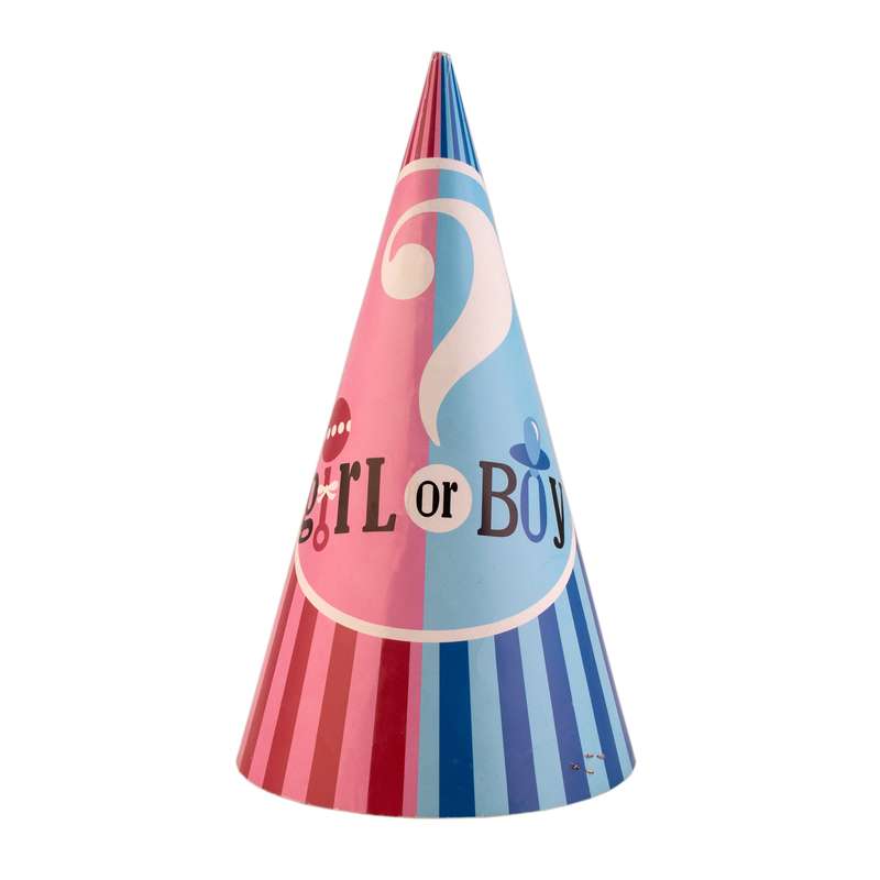 کلاه تولد مدل boy or girl 