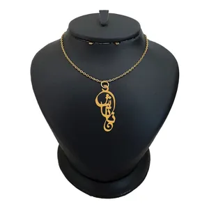 گردنبند زنانه هایکا مدل اسم ناتاشا کد j-ha 153